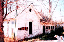 Stinesville house, before restoration